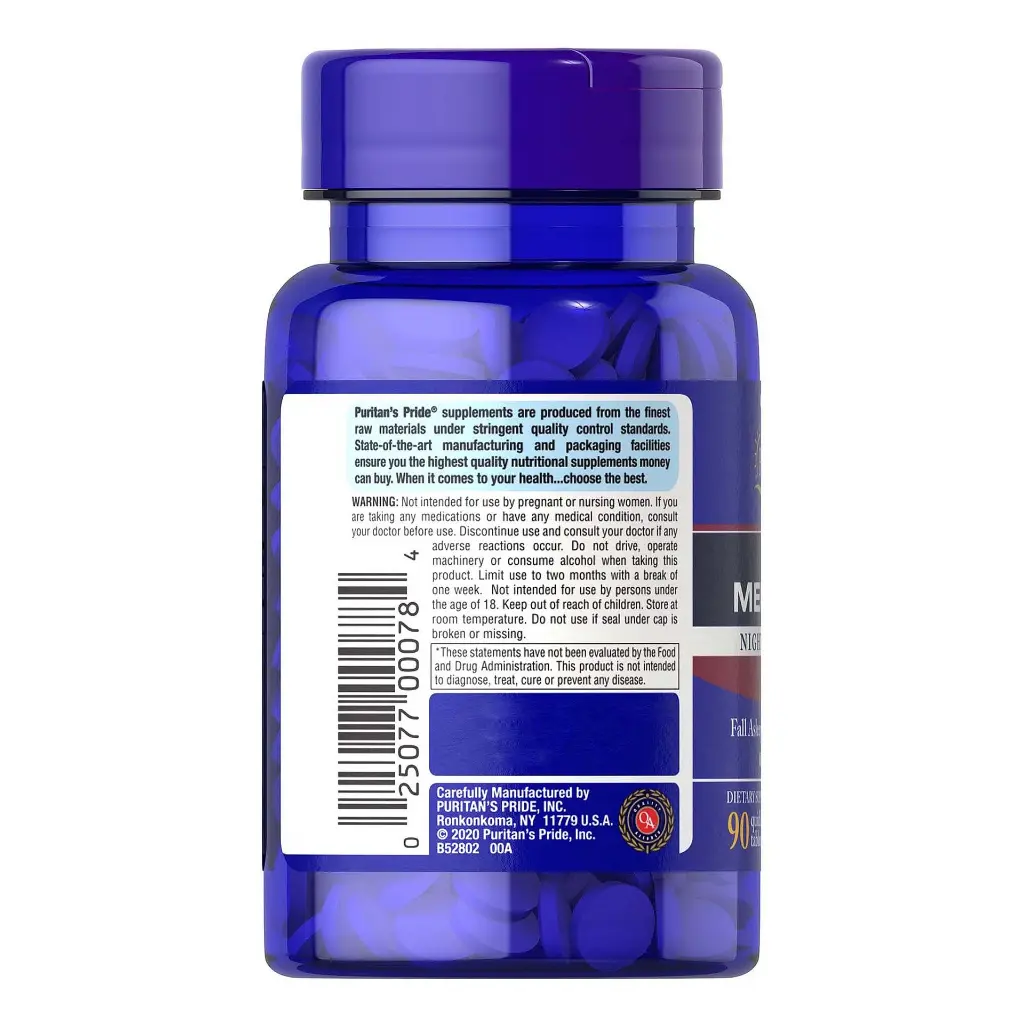 Puritans 10mg Melatonina 3.webp