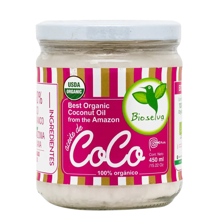 [MNH013] Aceite de Coco Extra Virgen 450ml Bioselva