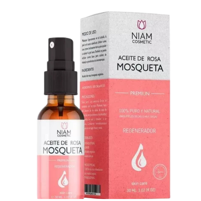 Aceite de rosa mosqueta 30 ml Niam Cosmetic