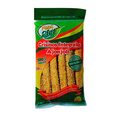 Galletas Crisinos Integrales 80g - Nutri Diet