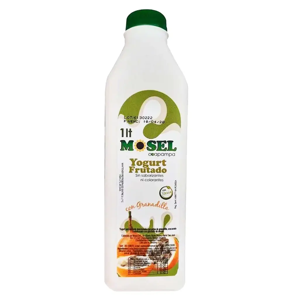 [MNH001466] Yogurt Frutado Granadilla 1Lt Mosel