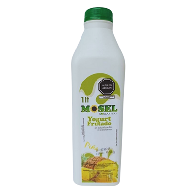Yogurt Frutado Piña 1Lt Mosel
