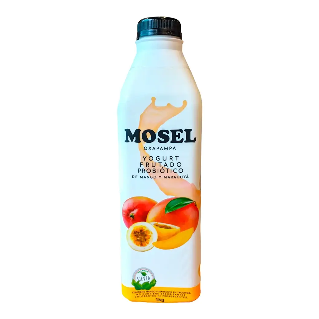 [MNH001492] Yogurt Probiótico Mango y Maracuyá 1Lt - Mosel