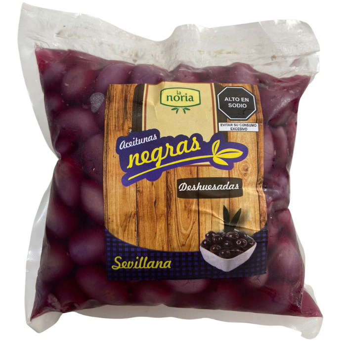 Aceitunas Negras Deshuesadas 500g Chaccras 
