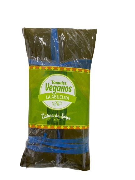 Tamales Veganos con Carne de Soya La Abuelita