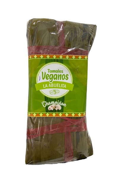 Tamales Veganos con Champiñón La Abuelita