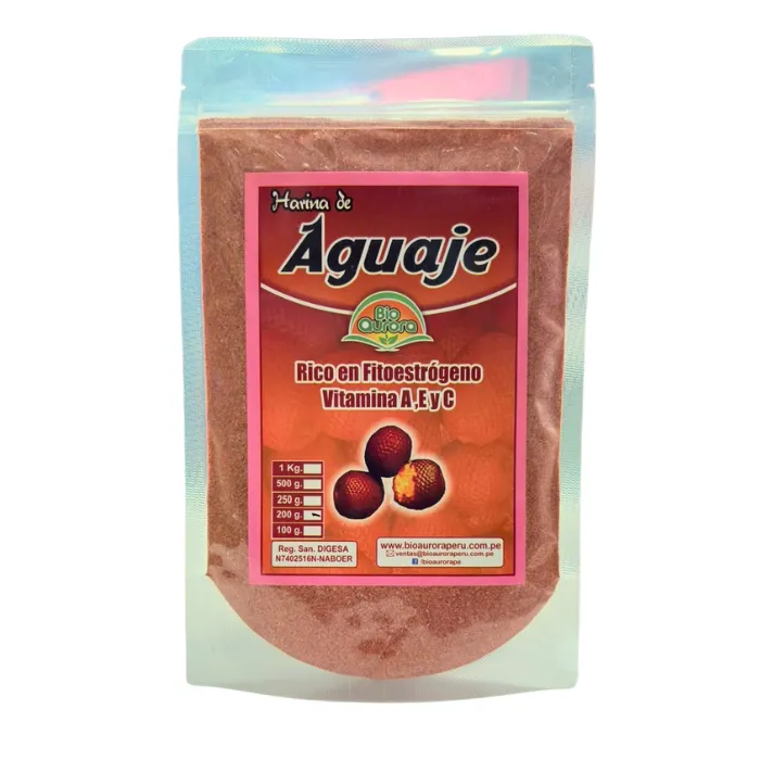 [MNH000693] Harina de Aguaje 200g  Bio Aurora