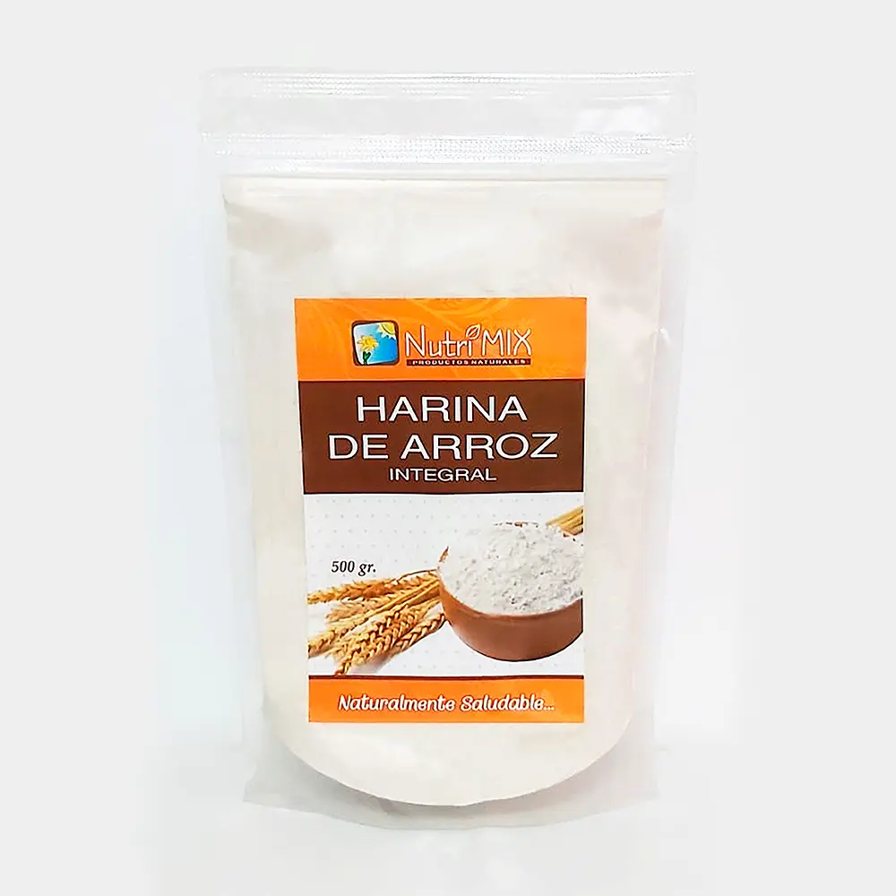 Harina de Arroz Integral 500g - Nutrimix