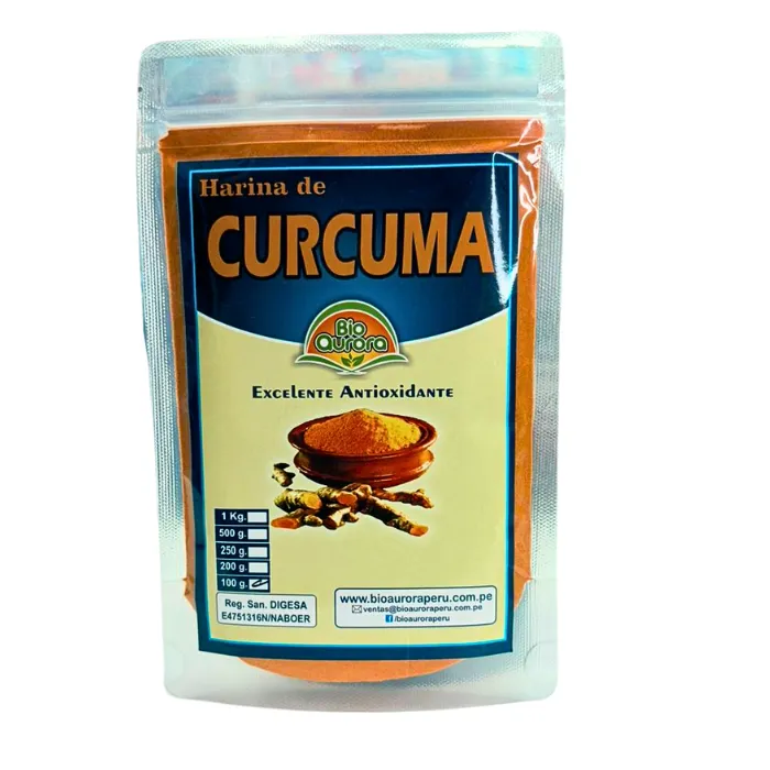 [MNH000726] Harina de Cúrcuma 100g - Bio Aurora