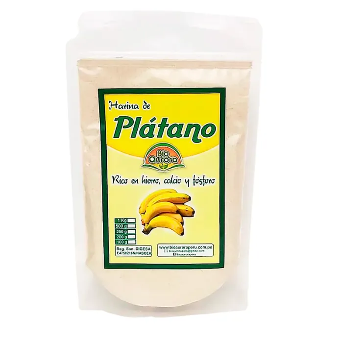 [MNH000749] Harina de Plátano 200g - Bio Aurora