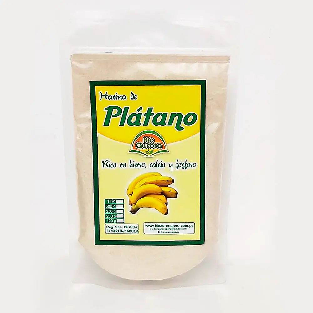 Harina de Plátano 200g - Bio Aurora