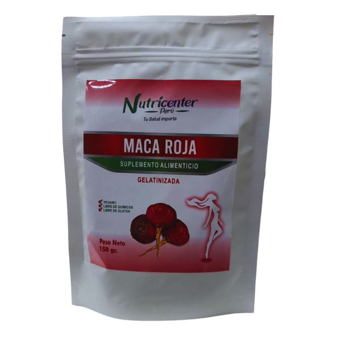 [MNH000897] Maca Roja Gelatinizada 150g - Nutricenter Perú