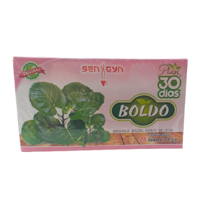 [MNH606] Boldo 25 Filtrantes Sen Gyn