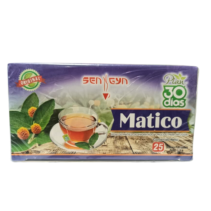 [MNH610] Infusion Matico 25 filtrantes - Sen Gyn