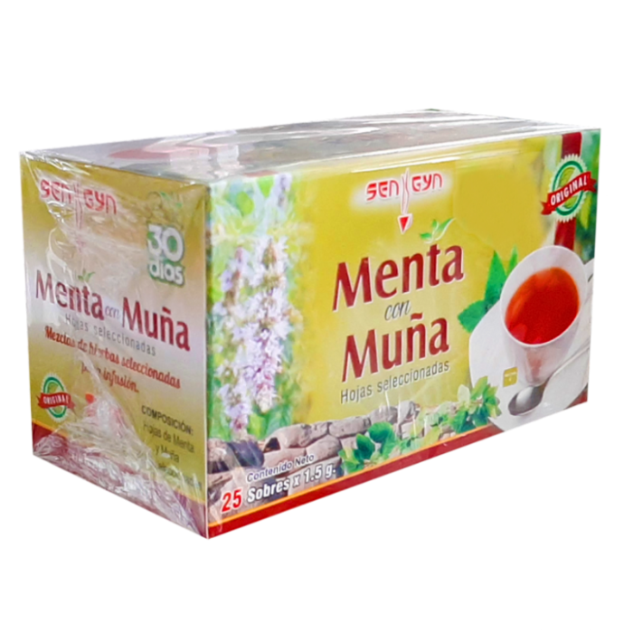 [MNH611] Menta Muña 25 sobres Sen Gyn