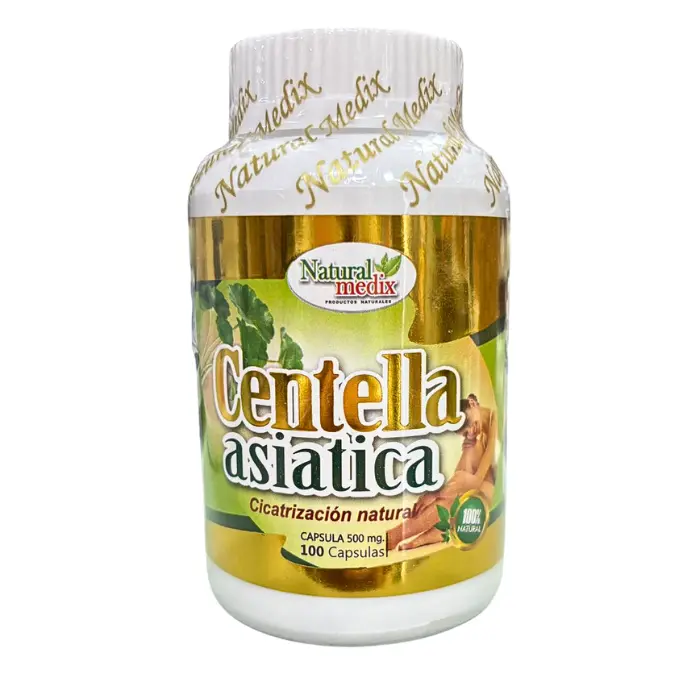 Centella Asiática 100 cápsulas Natural Medixx