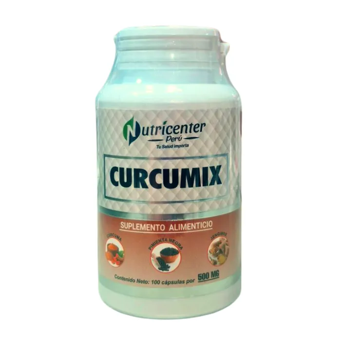 Curcumix 500mg 100 cápsulas Nutricenter