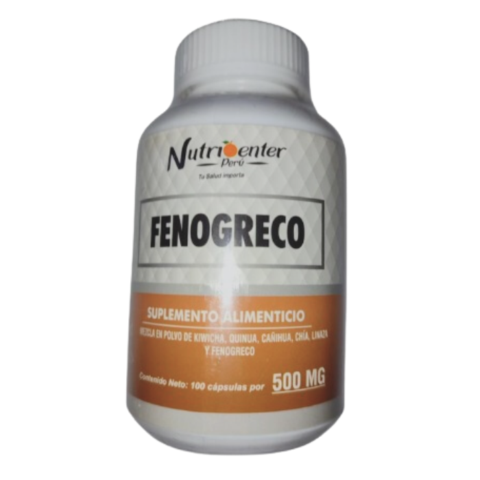 Fenogreco 100 cápsulas Nutricenter