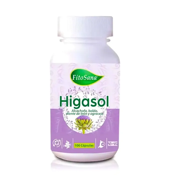 Higasol 100 cápsulas Fitosana