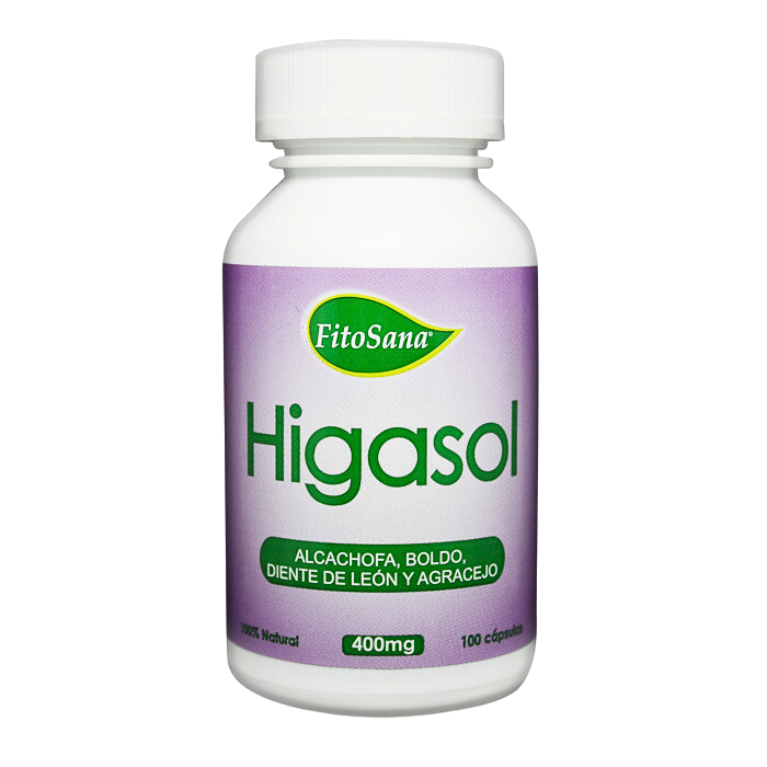 Higasol 100 cápsulas Fitosana