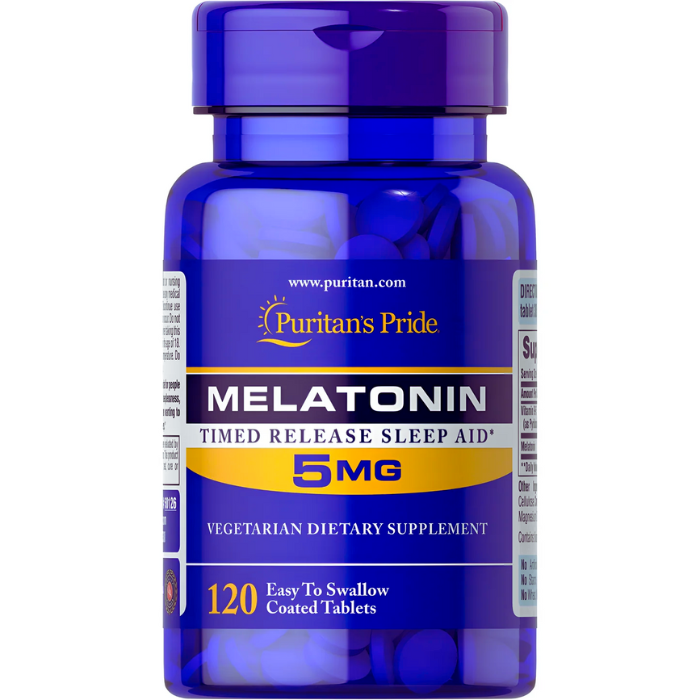 [MNH103] Melatonin de 5mg 120 Cápsulas Puritan's Pride
