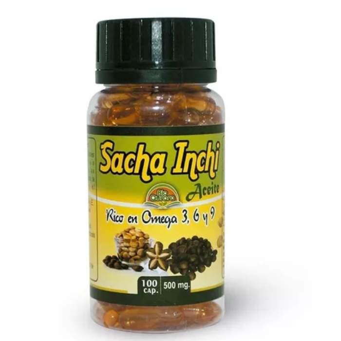 Sacha Inchi 100 cap 500mg Bio Aurora