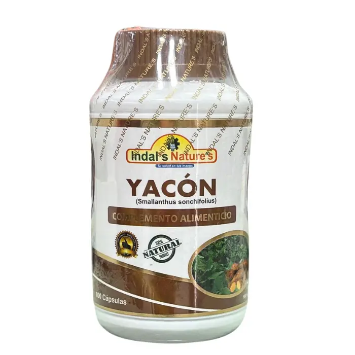 Yacón 500mg 100 cap. - Indals Natures