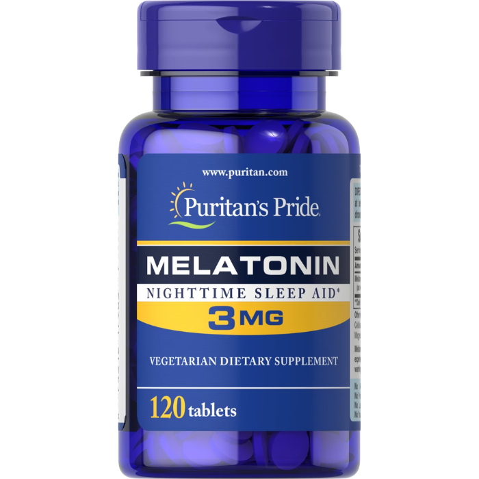 Melatonin de 3mg 120 Capsulas Puritan's Pride