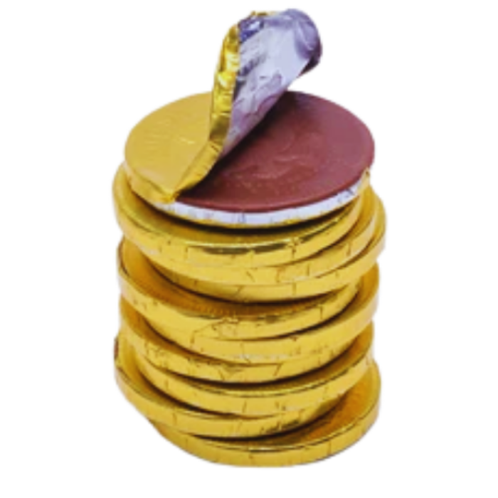 [MNH813] Monedas de Chocolate  MNH - 100g