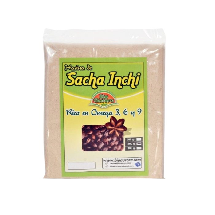 Harina de Sacha Inchi 200g Bio Aurora 