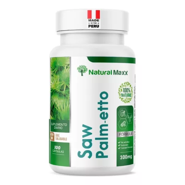 Saw Palmeto 500mg 100 Cápsulas NaturalMaxx