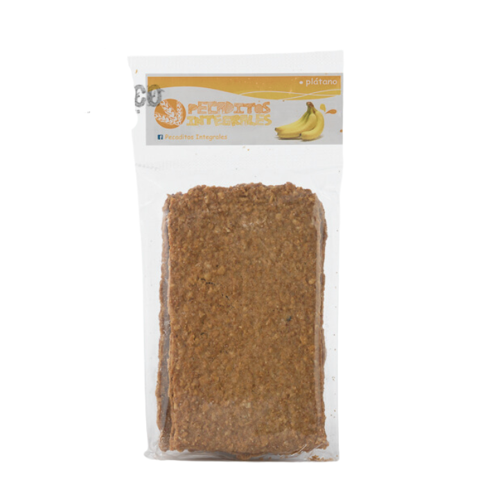 [MNH000566] Galletas de Avena y Platano 90gr - Pecaditos Integrales