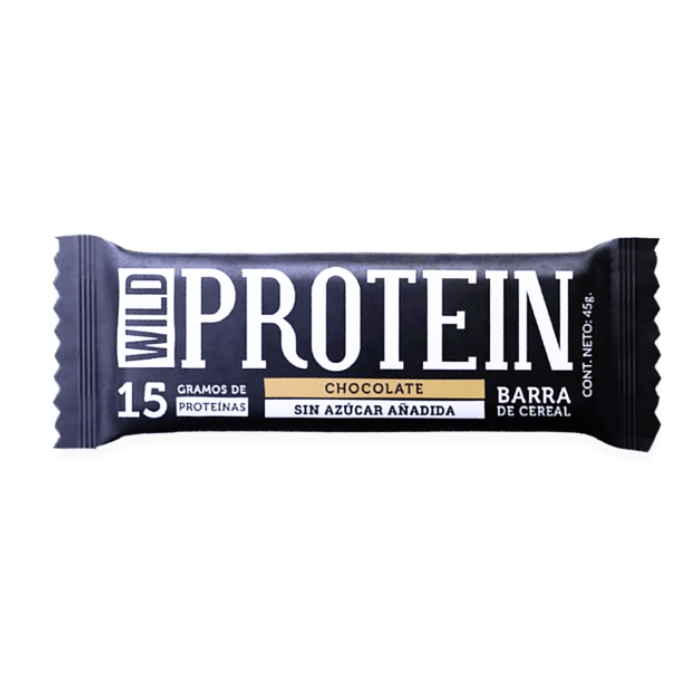 Barra de  Proteina  Chocolate 45g Wild