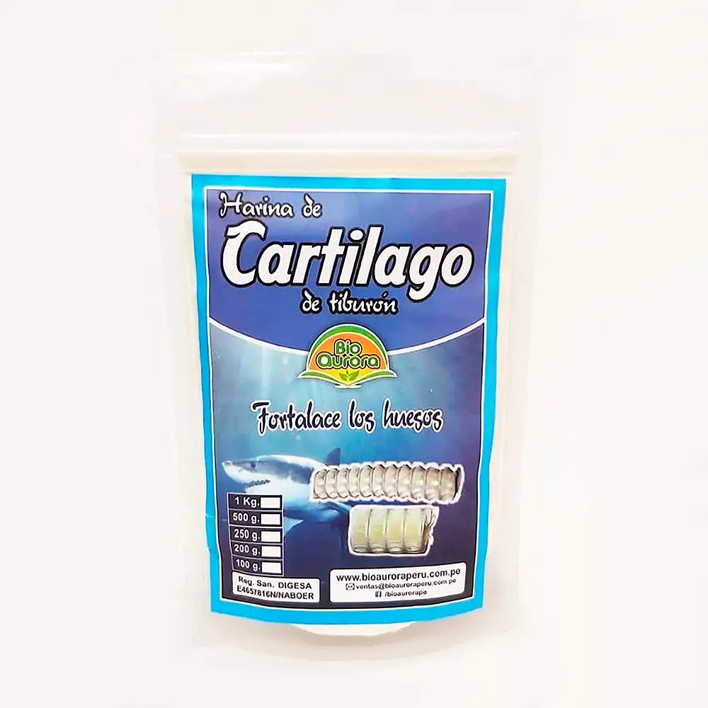Harina Cartílago de Tiburón 100g - Bio Aurora