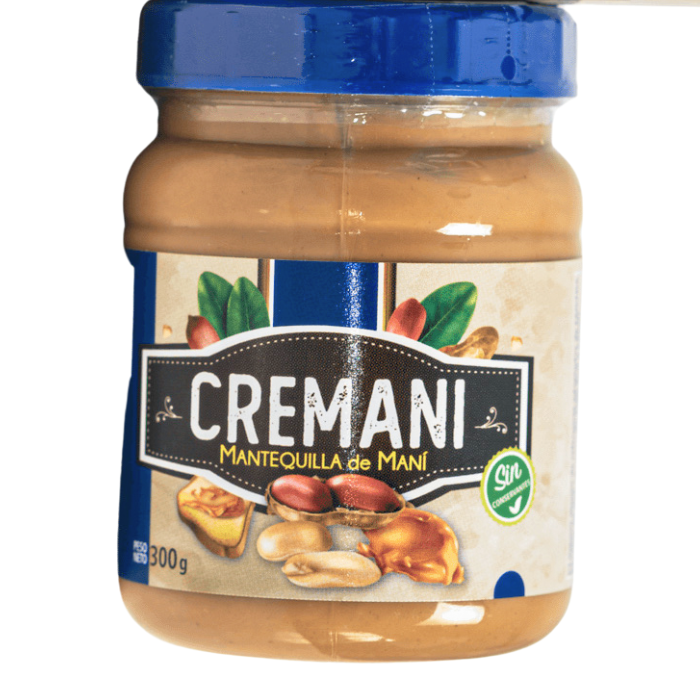 Mantequilla de Maní con Sal 250g Cremani  