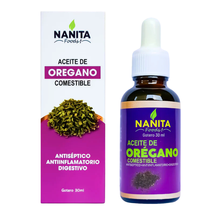 Aceite De Orégano 30ml Nanita