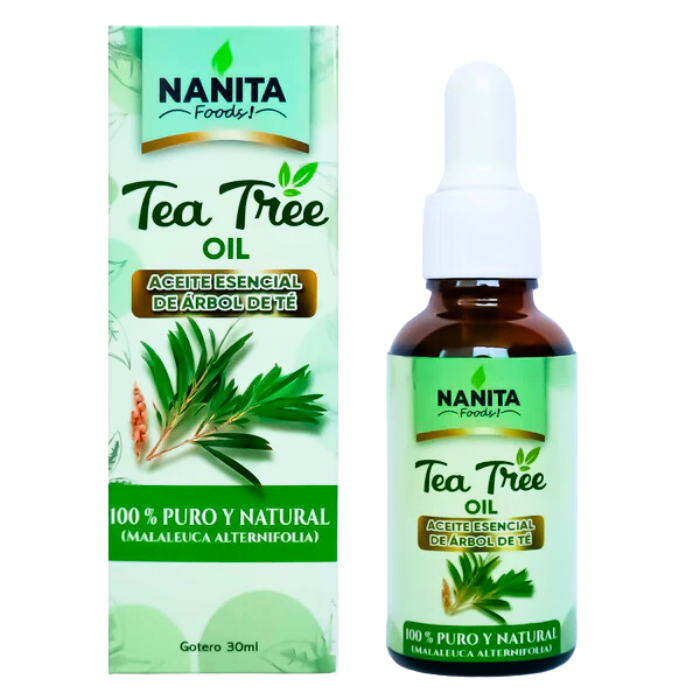Aceite Esencial Árbol de Té 30ml NANITA FOODS