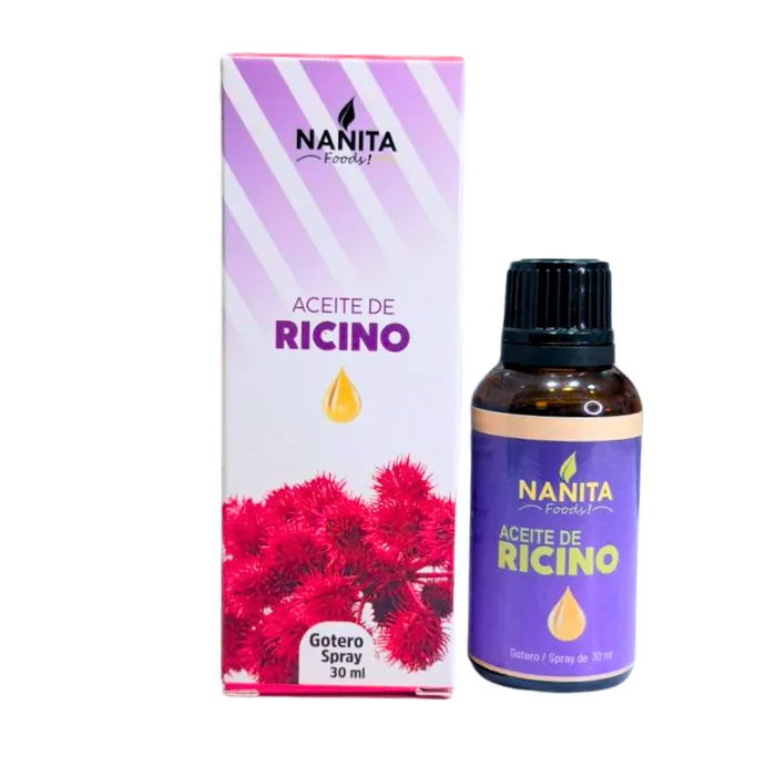 Aceite de Ricino 30ml Nanita