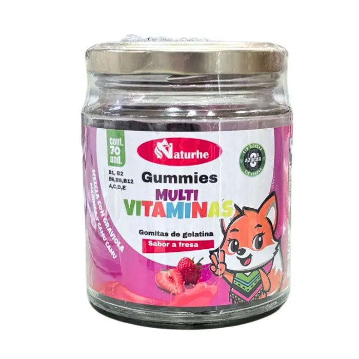Gomitas de Multivitaminas (Niños) 70 unidades Naturhe