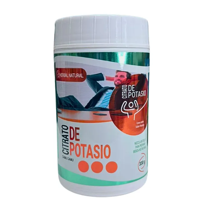 Citrato de Potasio , Camu Camu 330gr. Natlif