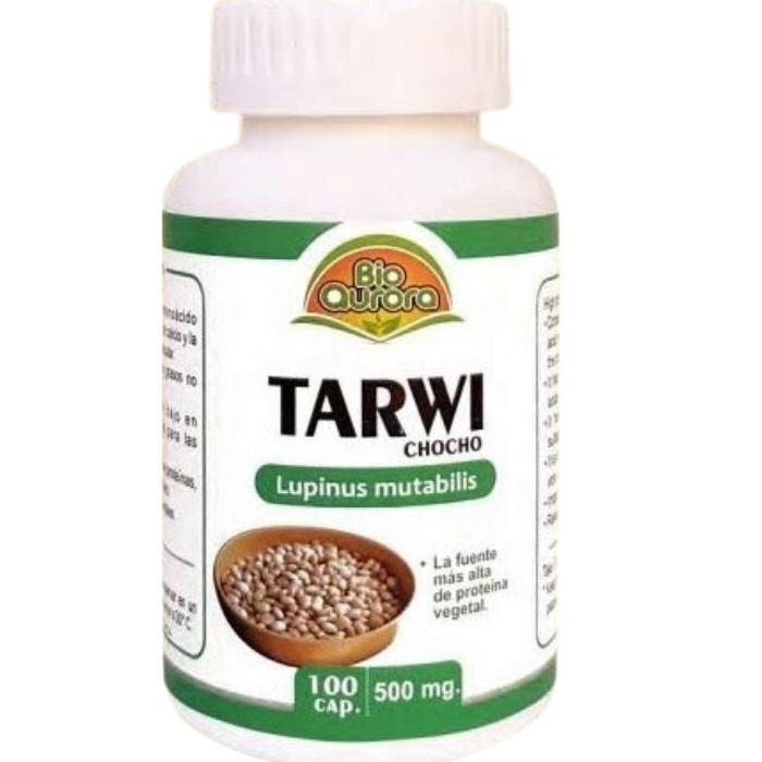 Tarwi 100 capsulas 500mg  Bio Aurora