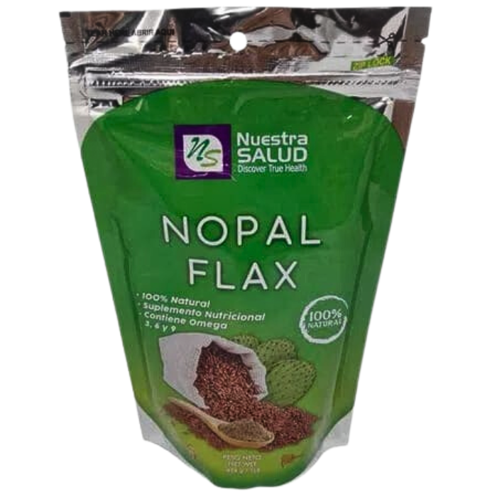 Nopal Flax 454gr Nuestra Salud 