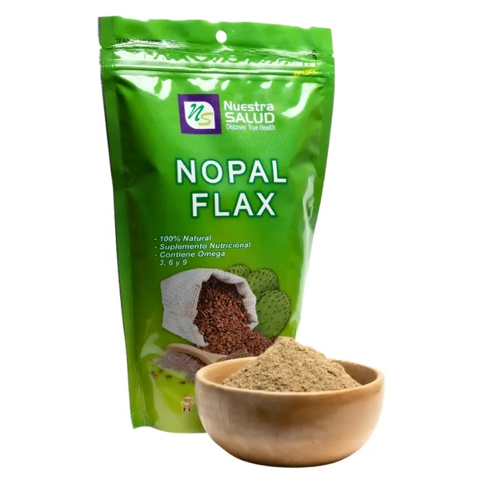 Nopal Flax 454gr Nuestra Salud 