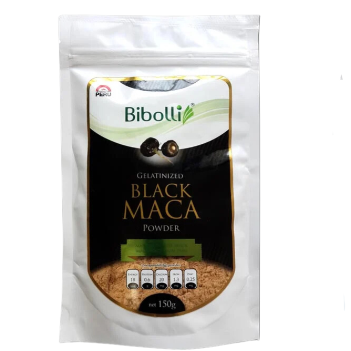 Maca Negra Gelatinizada 150g Bibolli 