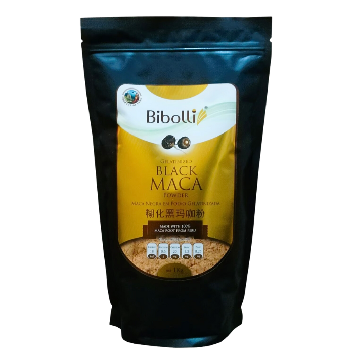 Maca Negra Gelatinizada 1KG Bibolli  