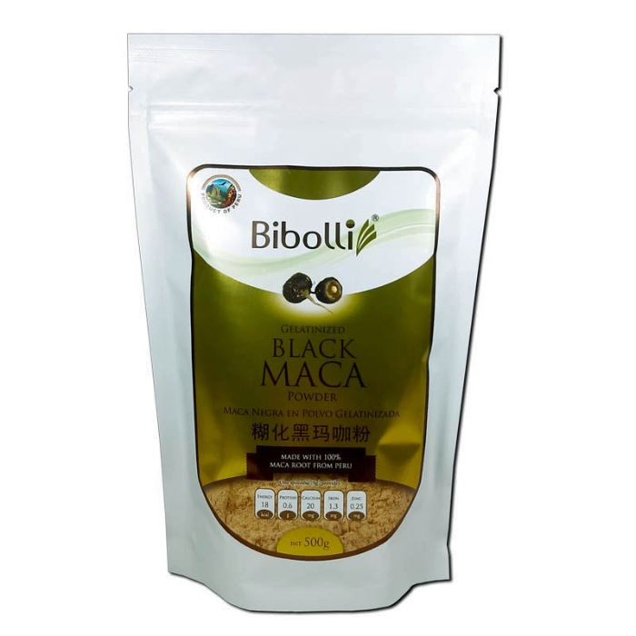 Maca Negra Gelatinizada 500g - Bibolli  