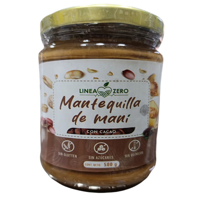 Mantequilla ChocoMani 500gr Linea Zero