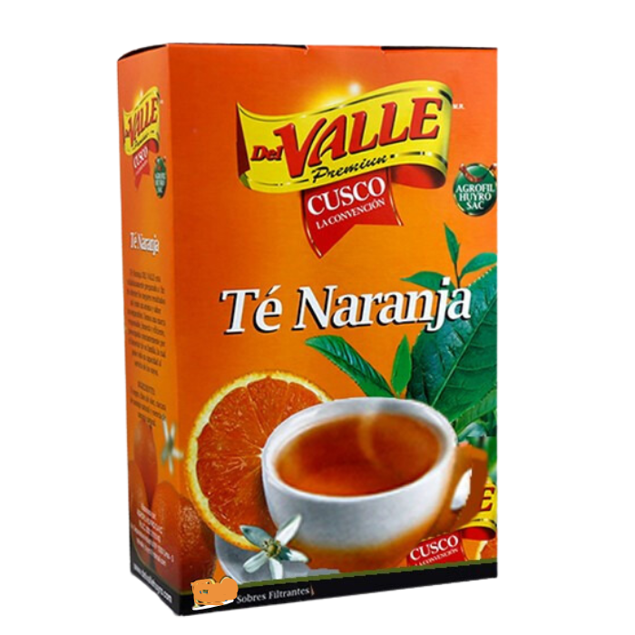 Te de Naranja 25 filtrantes Del Valle