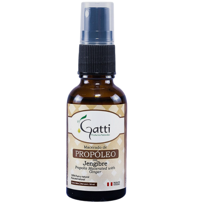 Propóleo con Jengibre en Spray 30ml Gatti 