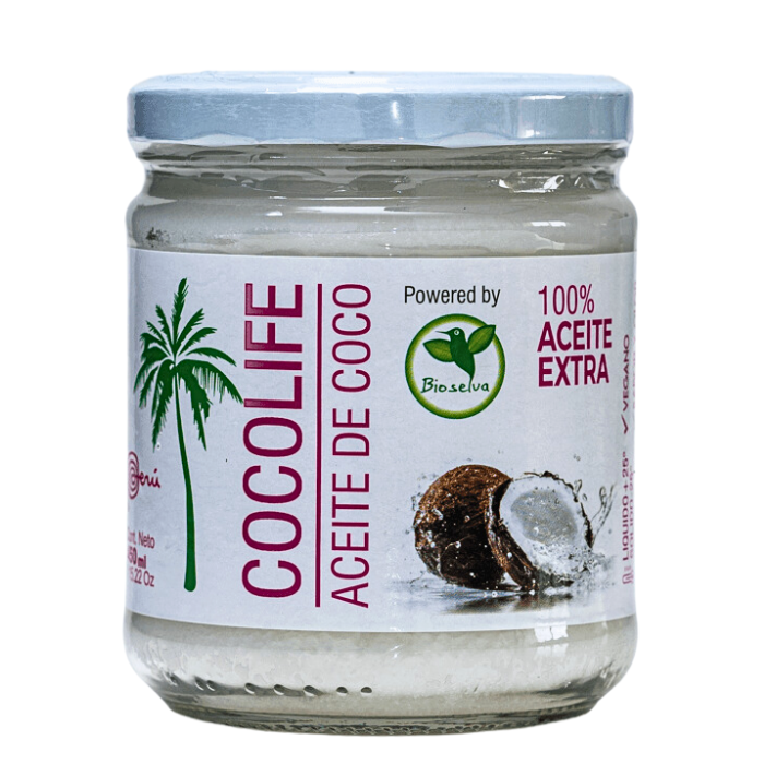 Aceite de Coco Extra Virgen 450gr CocoLife   